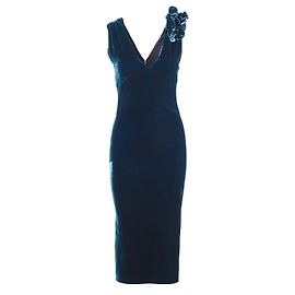 Samt-Midikleid von Jean Paul Gaultier Andere