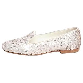 Chanel Pink sequin loafers - EU 36.5 Pink