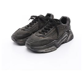 Baskets en cuir Daymaster de Dolce & Gabbana Noir