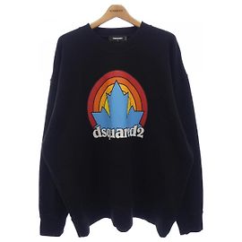Autre Marque Baumwoll-Sweatshirt Dsquared2 S71GU0548 Schwarz