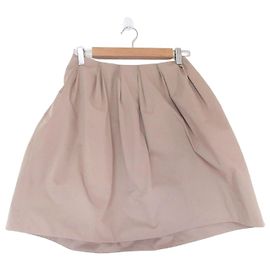 Autre Marque Saia plissada FOXEY NEW YORK Bege