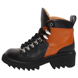 Chloé Botas de combate negras y marrones Chloe - talla EU 36 (UK 3) Negro