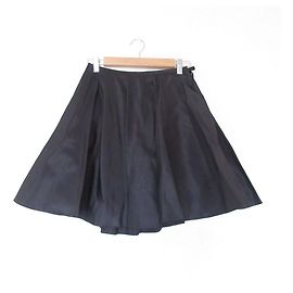 Organza-Rock von Ralph Lauren Schwarz