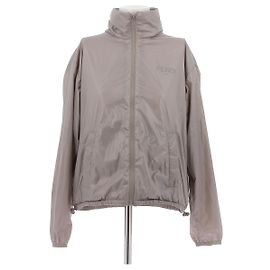 Fendi Windjacke mit integriertem Sack Grau