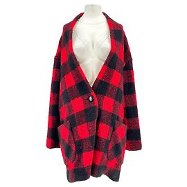 Isabel Marant Etoile Wollmantel Rot