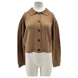 Autre Marque Brauner Wollcardigan Braun