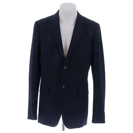 Comme Des Garcons Giacca da abito blu navy in lana Blu navy
