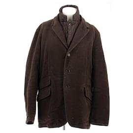 Aspesi Brown Double Jacket XXL Brown