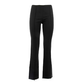The row Schwarze Wollhose Schwarz