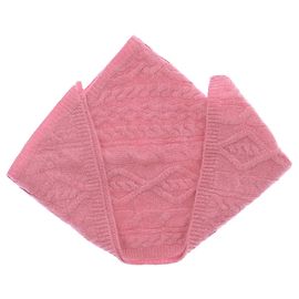 Eric Bompard Cachecol rosa de cashmere Rosa