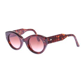 Autre Marque Occhiali da sole in tartaruga marrone Marrone