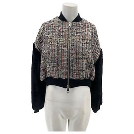 Giacca in tweed Giambattista Valli Giamba Multicolore