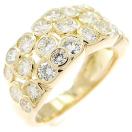 Van Cleef & Arpels 18K Yellow Gold Band Ring Golden