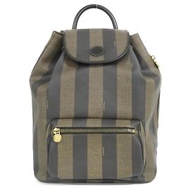 Fendi 259292 Backpack Brown Black