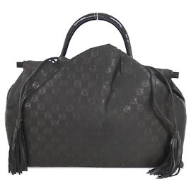 Loewe Black Canvas Handbag Black