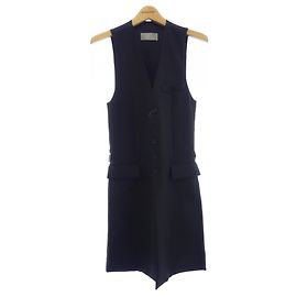 Christian Dior Dior Homme Long Black Vest Black