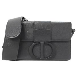 Sac à main Box 30 Montaigne de Christian Dior Noir