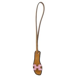 Hermès Hermes Oran Nano Accessory Bag Charm Pink