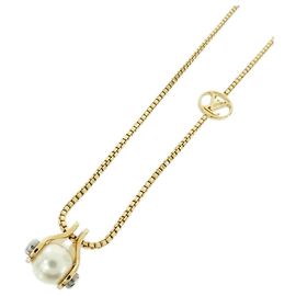 Collier Perle LV Speedy M68064 de Louis Vuitton Doré