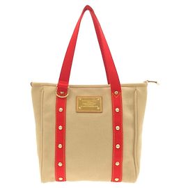 Louis Vuitton Antigua Cabas MM Handtasche Beige