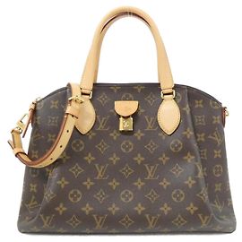 Bolsa Louis Vuitton Monogram Rivoli MM M44546 Marrom