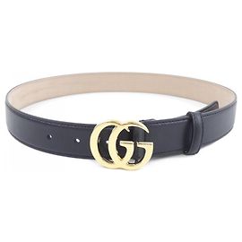 Cintura nera standard Gucci Nero