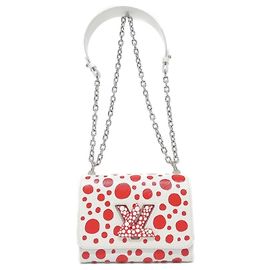 Bolsa de Ombro Epi Twist PM Louis Vuitton Branco Vermelho