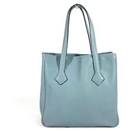 Hermès Borsa a Spalla/Tote Victoria Cabas HERMES Blu