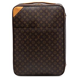 Louis Vuitton Brown Monogram Pegase 55 Brown