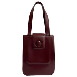 Bolsa Must De Cartier em couro vermelho Vermelho Bordeaux