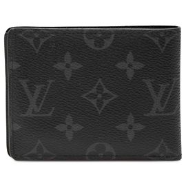 Portefeuille Slender Monogram Eclipse Noir Louis Vuitton Noir