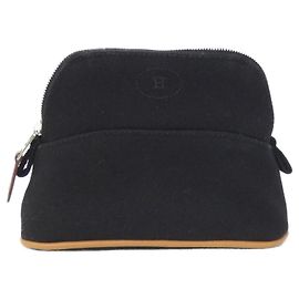 Hermès Hermes Bolide MINI Handbag Pouch Black
