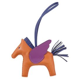 Hermès Hermes Rodeo Pegasus Accessory Bag Charm Blue Other