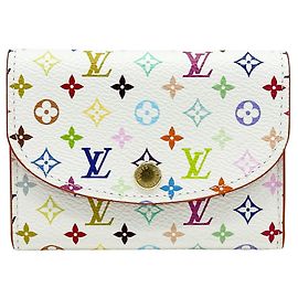 Monedero Monogram Multicolore Louis Vuitton Blanco Multicolor