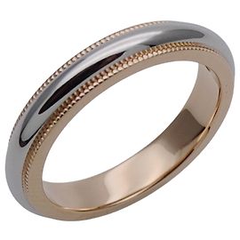 Damenring Milgrain Together von Tiffany & Co. Silber Golden