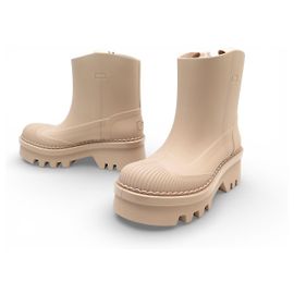 Chloé NOVAS BOTAS DE CHUVA CHLOE CHC23A904FP26G 37 BEGE ROSA + CAIXA Bege
