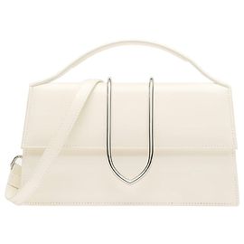 Bolsa de Ombro Le Grand Bambino da Jacquemus Branco Cru