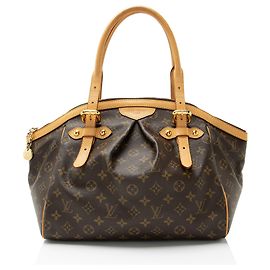 Bolsa Tivoli GM em lona Monogram Louis Vuitton Marrom