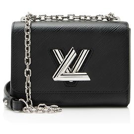 Borsa a Spalla Twist PM in Pelle Epi Louis Vuitton Nero