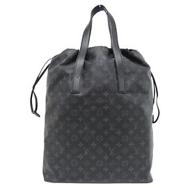 Louis Vuitton Monogram Eclipse Cabas Light Handtasche Schwarz
