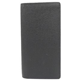 Cartera Brazza Taiga Louis Vuitton Negro