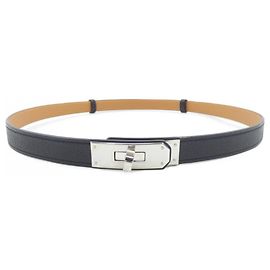 Hermès Hermes Kelly 18mm Belt Black