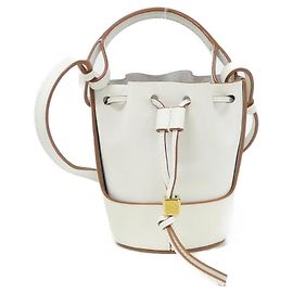 Loewe Balloon Handbag Nano White