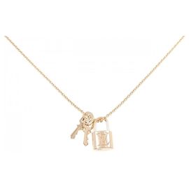 Colar Pendente Lockit Louis Vuitton Outro