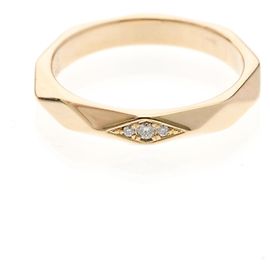 Bague en diamant facetté Boucheron Doré