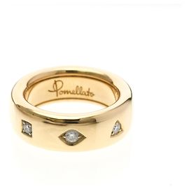 Pomellato Iconica Slim Band Ring aus Roségold Golden