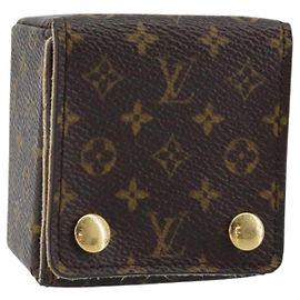 CAJA DE JOYAS Monogram LOUIS VUITTON Caja de Joyas LV Auth LNZ148 Monograma