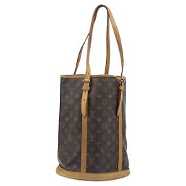 LOUIS VUITTON Bolsa de Hombro Monogram Bucket GM M42236 LV Auth 159651 Monograma