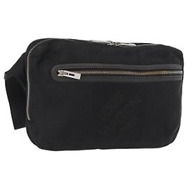 LOUIS VUITTON Bolsa de Corpo Arche Damier Geant Preto M93021 LV Auth bs33638 Preto