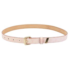 LOUIS VUITTON Cintura Monogram Cherry Blossom 33,1" M9273W Auth ka2773V Monogramma